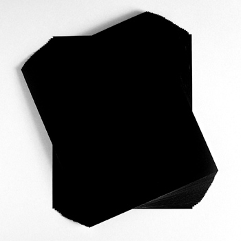 31 sheets of black photographic paper